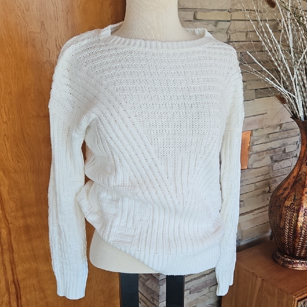 Cozy Cream Knit Sweater